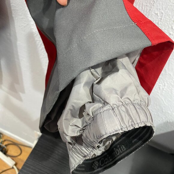 Columbia NWOT, men's M/regular, Ridge 2 Run II Snow pants burgundy w/omni-heat. - Picture 10 of 12